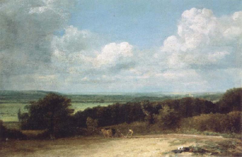 John Constable A ploughing scene in Suffolk Germany oil painting art